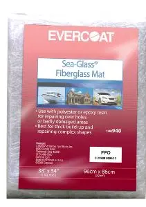 1.5 oz Fiberglass Mat for Boat Repair and Lamination
