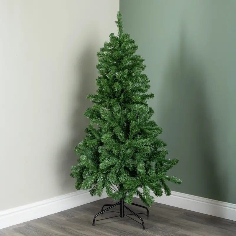 1.5m Imperial Pine Artificial Christmas Tree Featuring 340 Tips and Metal Base