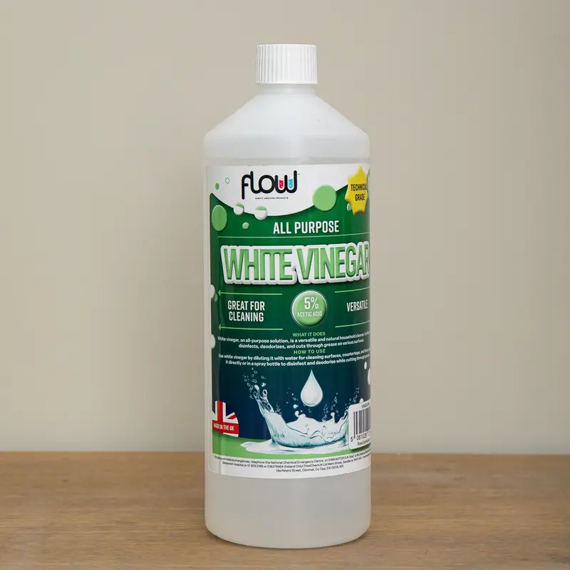 1-Litre All-Purpose White Vinegar Cleaner for Multi-Surface Household Use