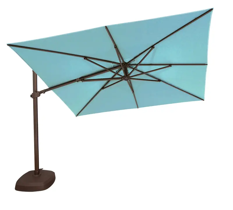 10-Foot AG25TSQR Square Cantilever Umbrella by Treasure Garden