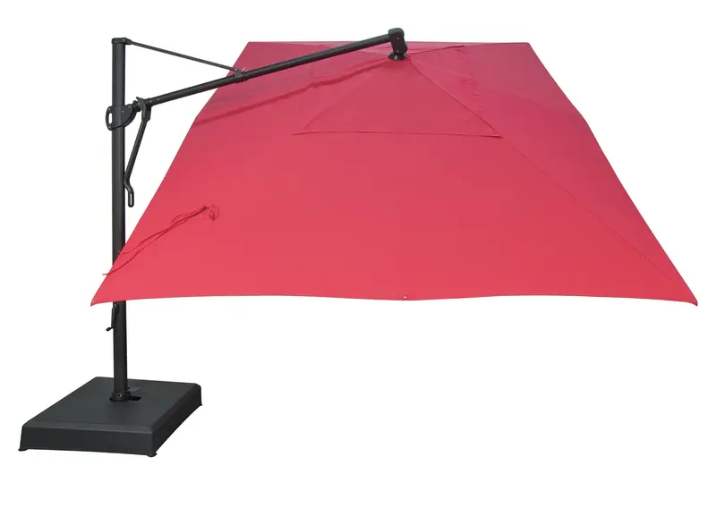 10′ x 13′ AKZ PLUS Rectangular Cantilever Umbrella by Treasure Garden