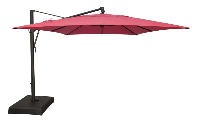 10′ x 13′ Rectangular AKZ PLUS Cantilever Umbrella – Quick Ship from Treasure Garden