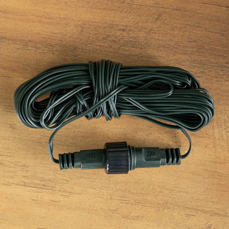 10m Low-Voltage Extension Cable – Compatible with Standard Christmas Light Strings