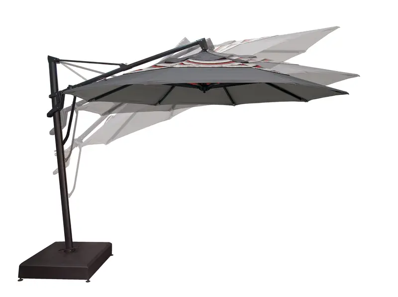 11-Foot Octagonal Cantilever Plus Umbrella Frame – Frame Only
