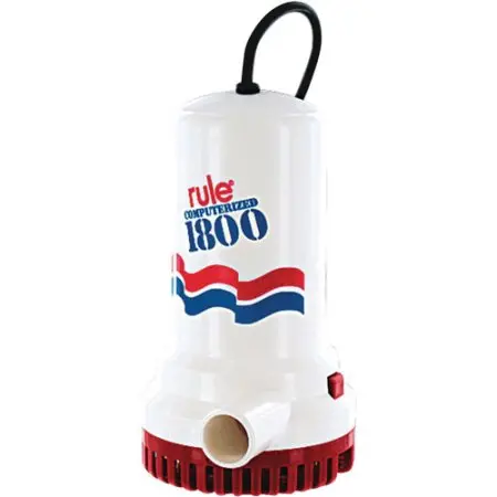 110V AC Automatic Bilge Pump with Integrated Power Cord