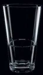 16 oz CapellaStack Cooler Tumbler – Space-Efficient Chilled Beverage Glass