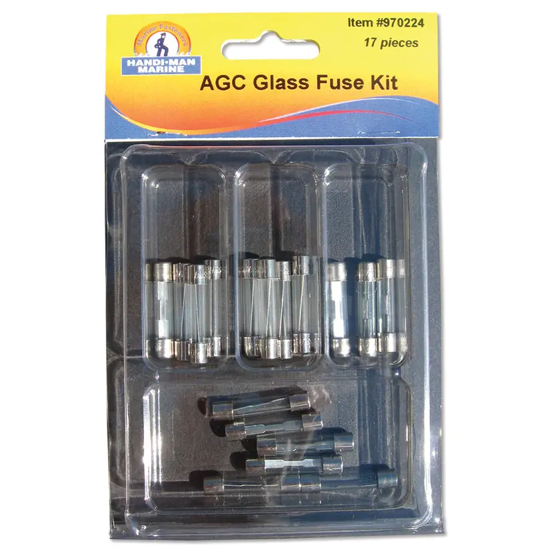 17-Piece AGC Automotive Fuse Assortment Kit