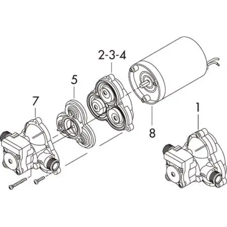 2088/2093 Series Water System Repair Kit