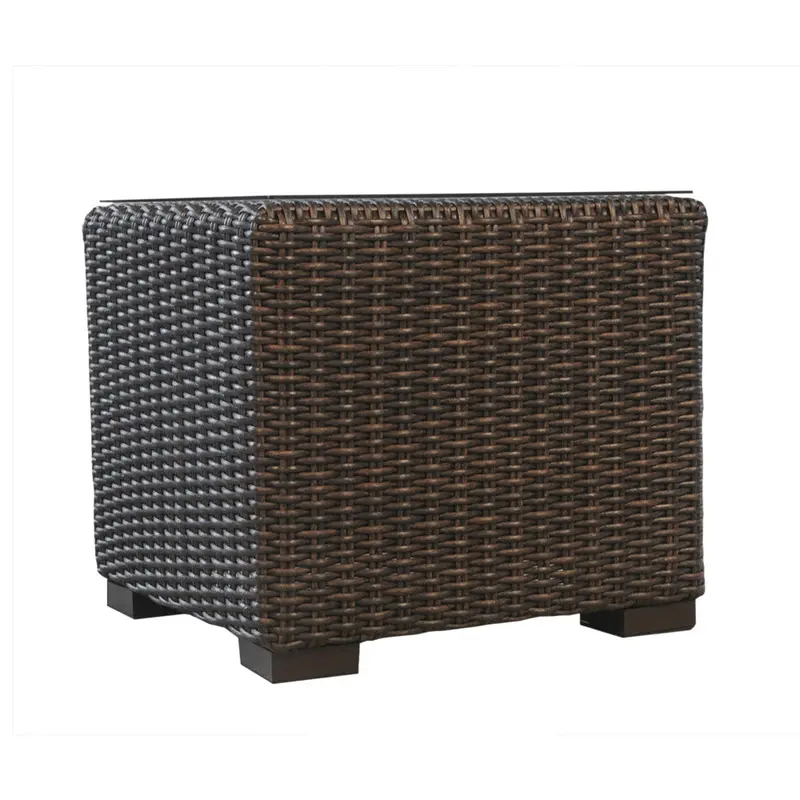 22-Inch Square Mesa Cube End Table by Lloyd Flanders