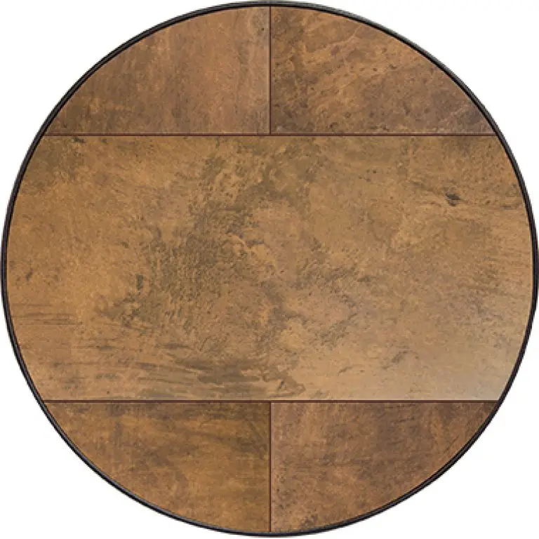 24-Inch Round City Series Table Top with Aluminum Rim – O.W. Lee