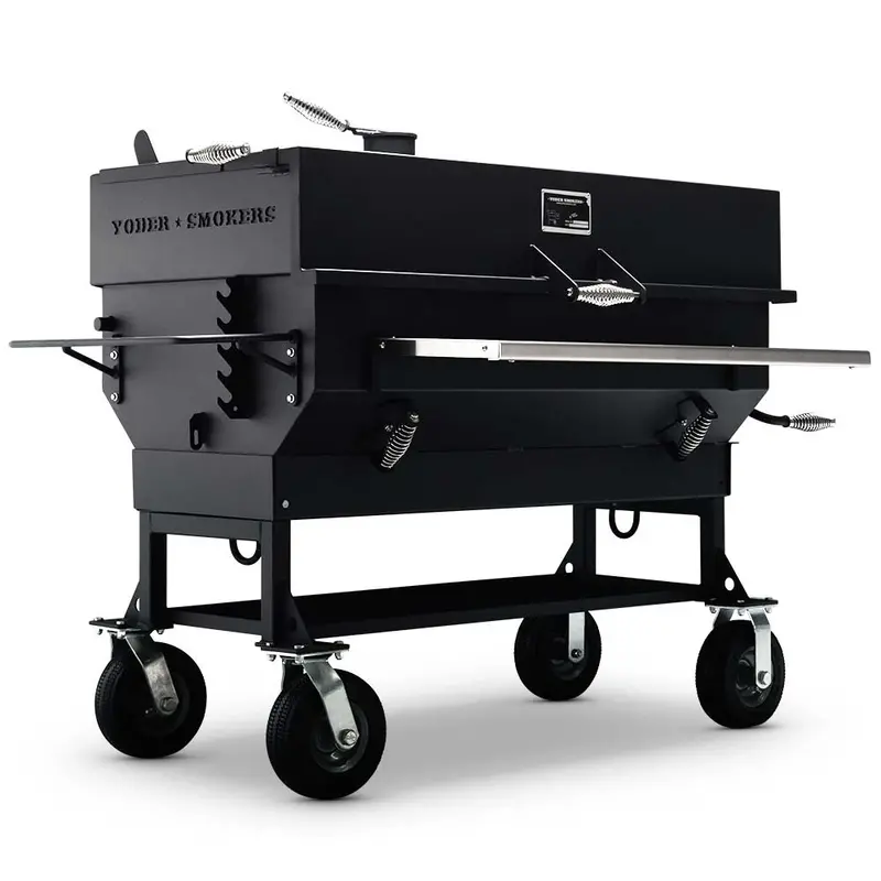 24″×48″ Professional Flat Top Charcoal Grill – Yoder Smokers