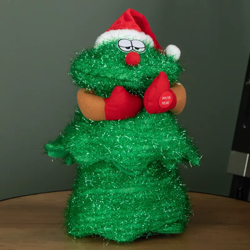 28cm Animated Norbert Tree Ornament – Singing & Dancing Motion Feature