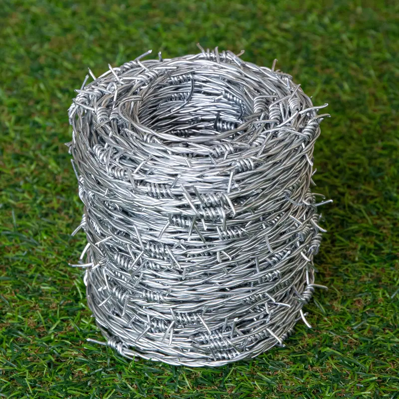 30-Metre Security Barbed Wire – 1.7mm Galvanised Coating in Carry Tub