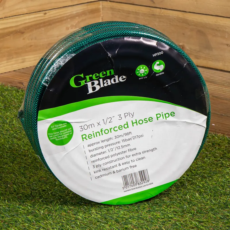 30m Reinforced Kink-Resistant Garden Hose – Heavy-Duty Flexible Pipe