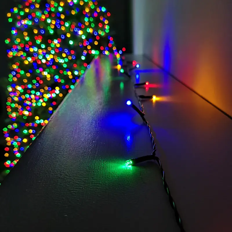 40-Meter Battery-Powered Multifunction Christmas Lights – 400 LEDs, Indoor/Outdoor Use