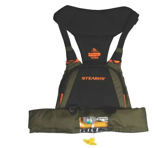 4430 Fishing Chest Pack – 16g Manual Inflatable PFD for Anglers