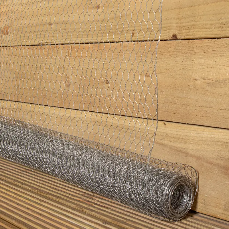 4m x 90cm Chicken Wire Mesh – 13mm Gauge, Versatile for Gardens, Pets & Ponds