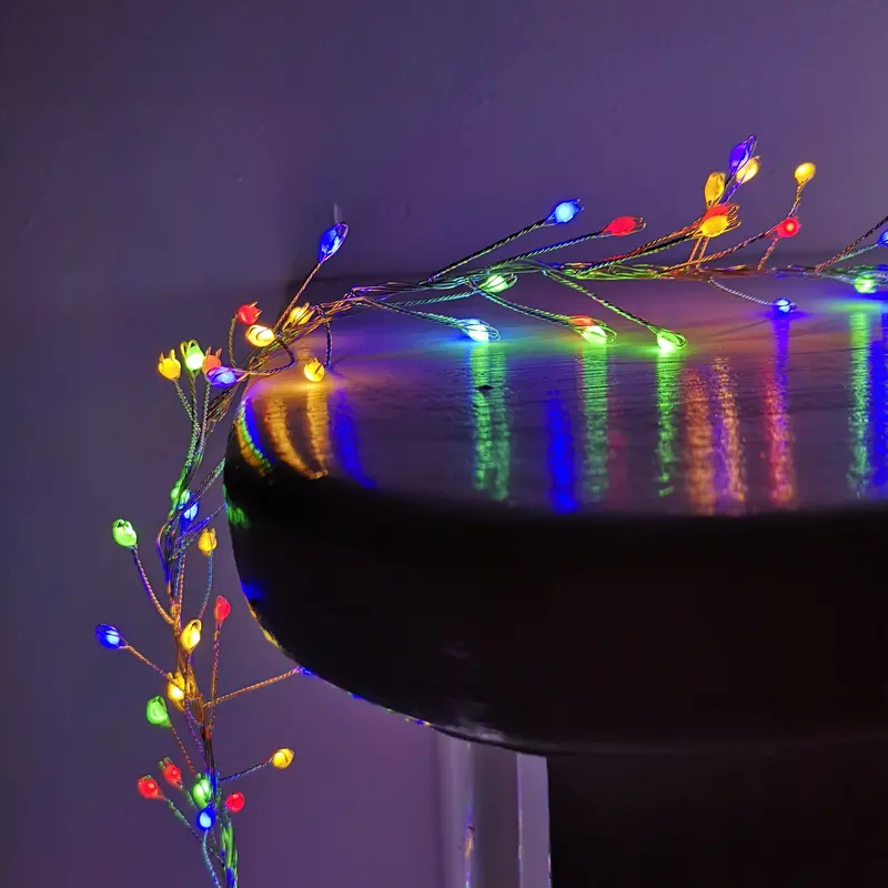 5.5m Premier Cluster Lights – 800 LED Multicolored Indoor/Outdoor Festive Light Set