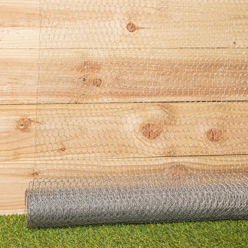 5-Metre Galvanised Poultry Netting – 90cm Height, 13mm Mesh for Secure Garden Enclosures