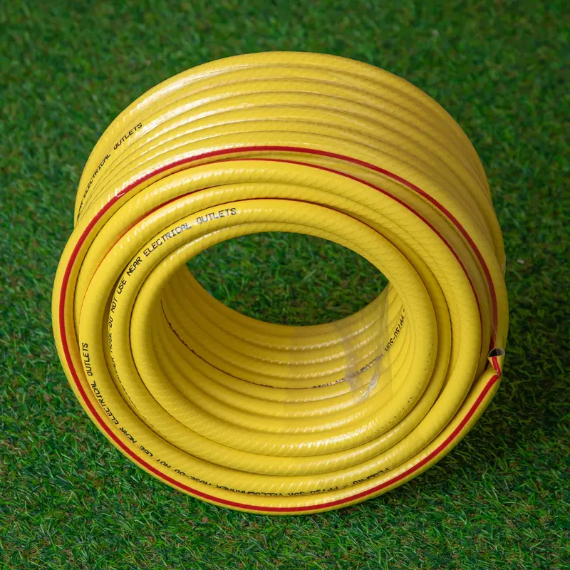50m Professional Kink-Resistant Yellowhammer Garden Hose by GardenPro