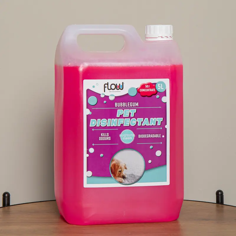 5L Bubblegum-Scented Pet-Safe Disinfectant Cleaner – Veterinary-Grade Formula