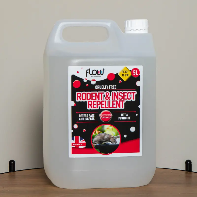 5L Natural Rodent & Insect Repellent Concentrate for Outdoor Pest Control