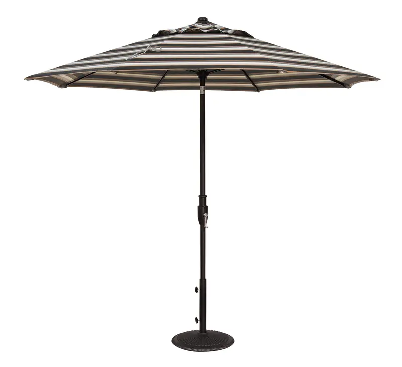 9-Foot Glide-Tilt Market Umbrella – Smooth Adjustment Mechanism