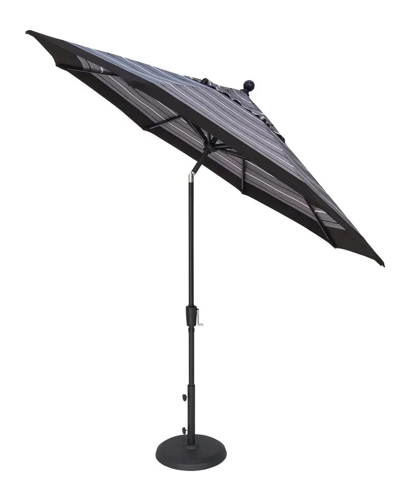 9-Foot Push-Tilt Market Umbrella – Quick Ship from Treasure Garden