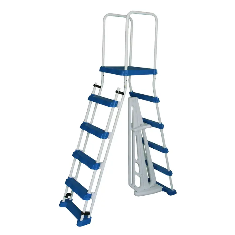 A-Frame 52″ Heavy-Duty Resin Ladder for Above-Ground Pools