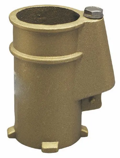 AC 52035 Brass Anchor Ladder Socket for In-Ground Pools