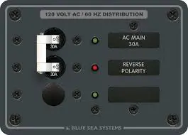 AC Main Isolation Switch Panel (Single-Circuit)
