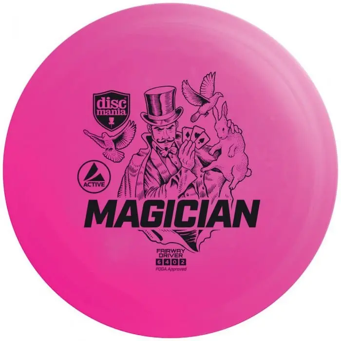 Active Magician Disc Golf Driver – 165–170g Weight Range