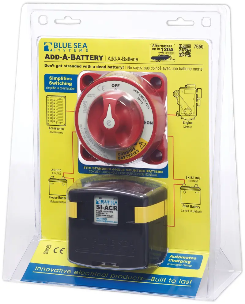 Add-A-Battery Dual-Circuit Charging System Kit