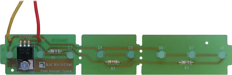 Adjustable LED Backlight System for Instrument Panels