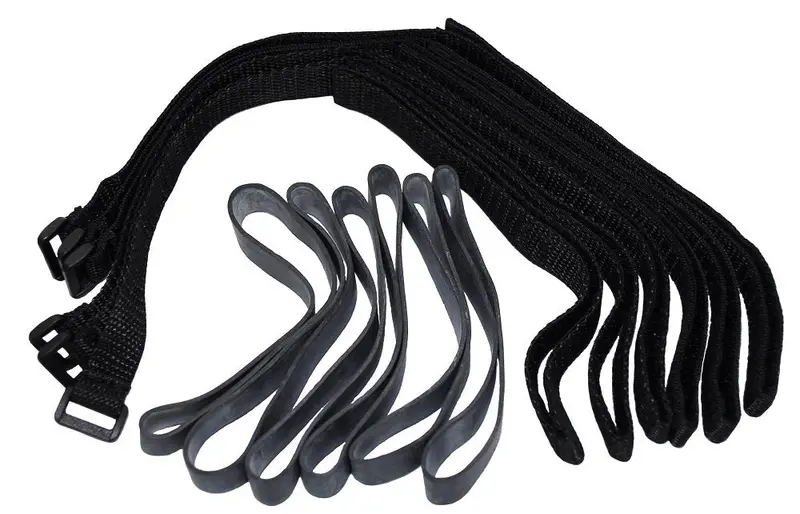 Adjustable Strap and Brake Band Combo Pack for Ski Bindings