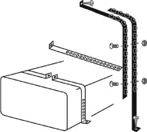 Adjustable Tank Cradle Securing Kit
