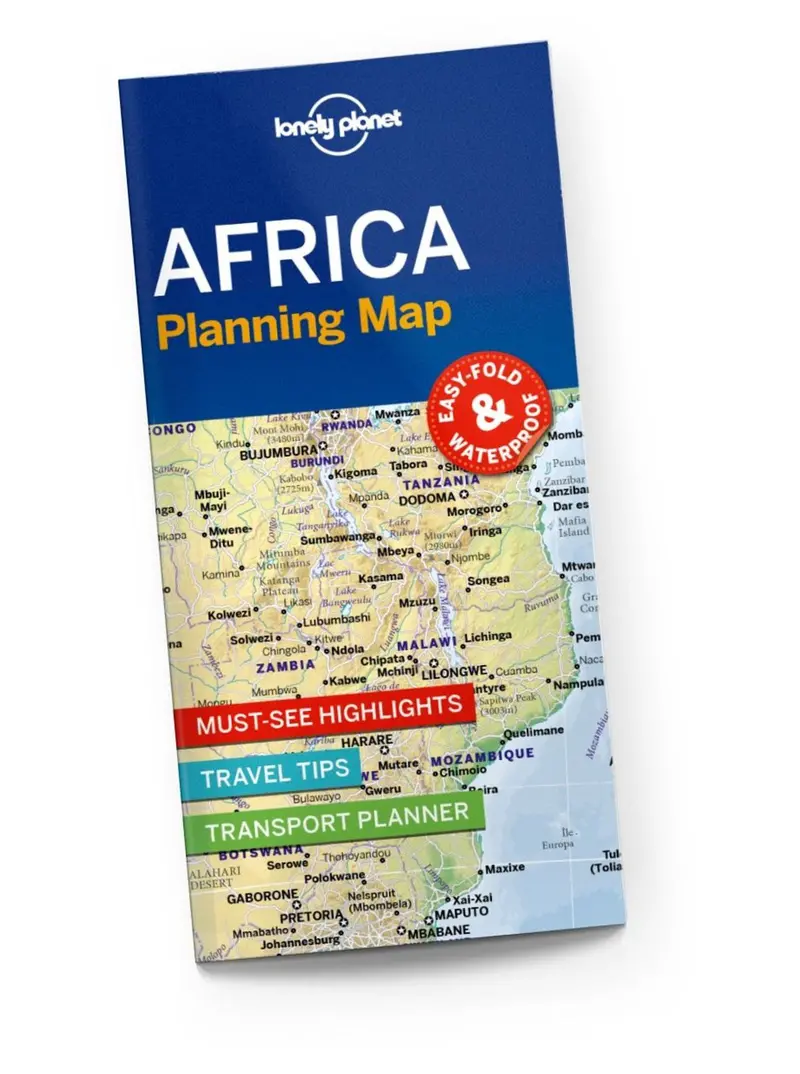 Africa Travel Planning Wall Map