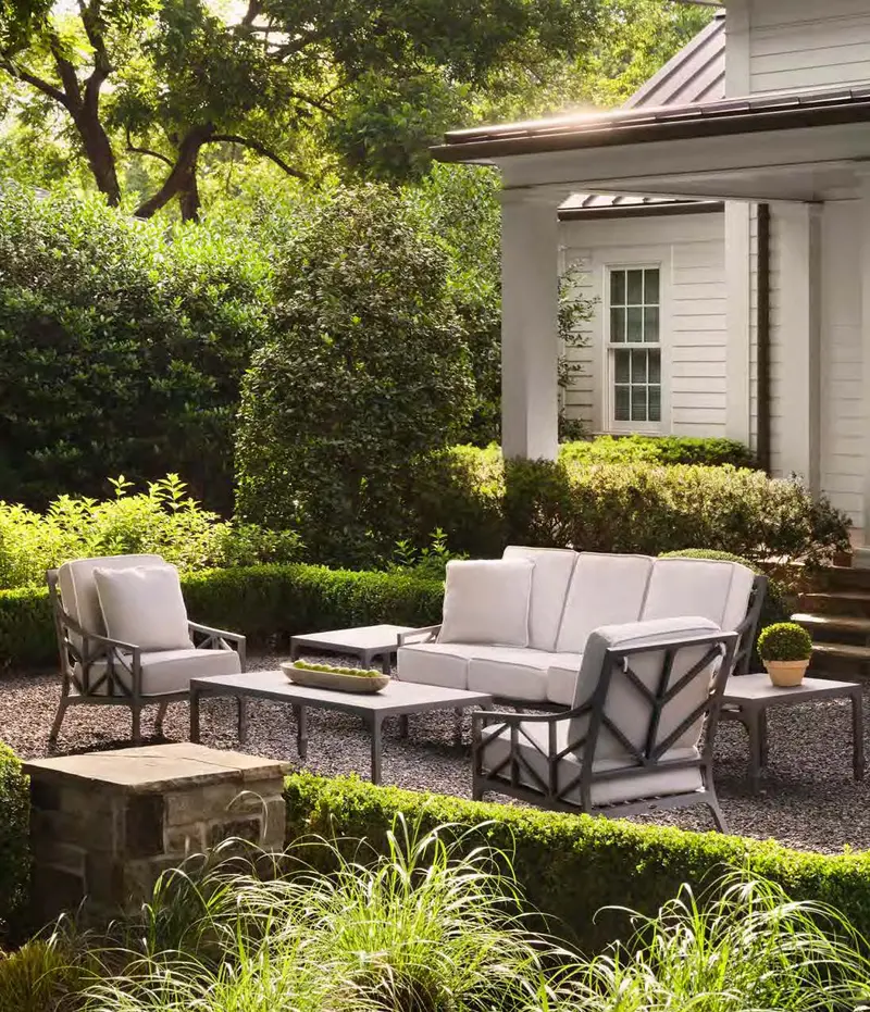 Alberti Sofa – Woodard Modular Patio Seating