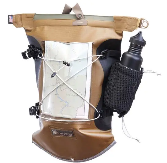 Aleutian Coyote Tan Waterproof Dry Backpack