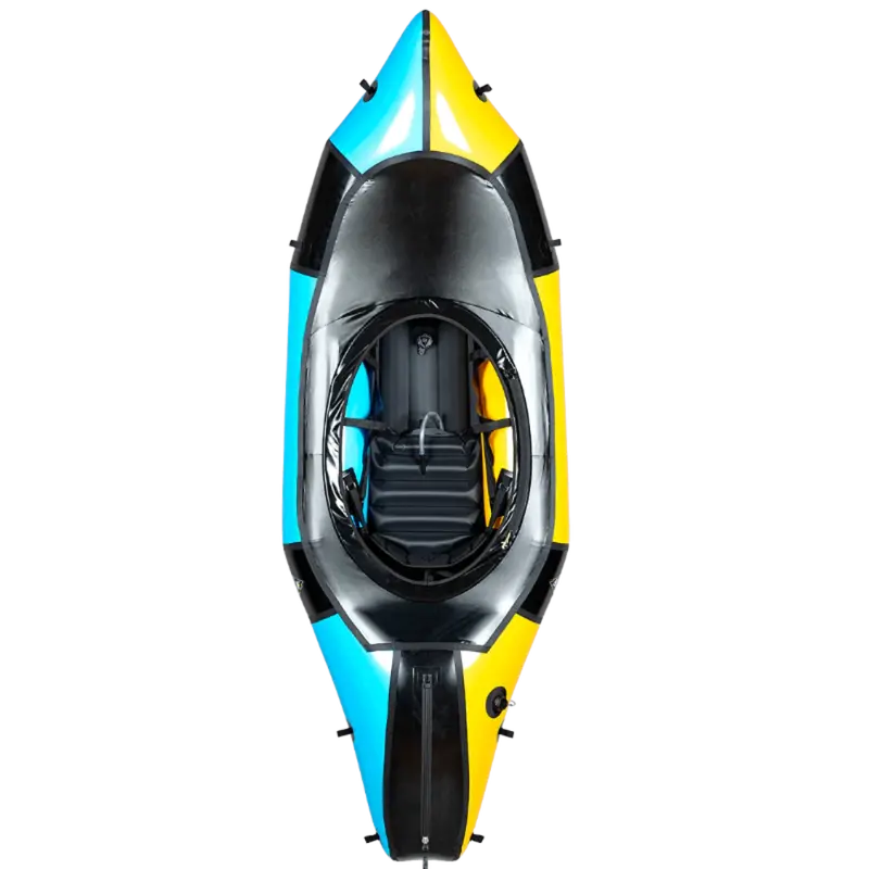 Alpacka Mage Packraft with Whitewater Deck – High-Performance Solo Craft