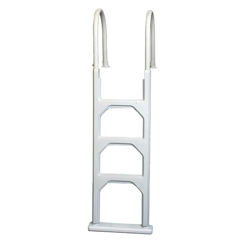 Aluminum-and-Resin In-Pool Ladder for Above-Ground Pools