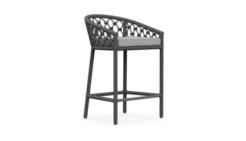 Amelia Ash Counter Stool – Minimalist Kitchen or Island Chair by Azurro Living