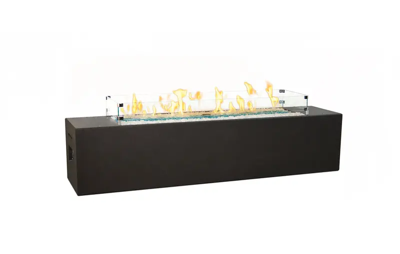 American Fyre Design 72 in Milan Low Linear Firetable