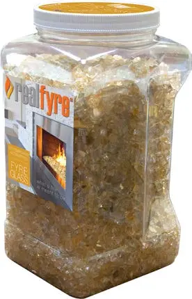 American Fyre Design Fire Glass Media Kit – Decorative Fireplace Accent