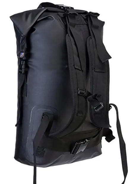 Animas Black Waterproof Dry Backpack