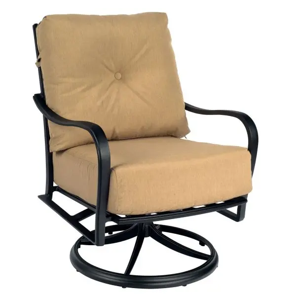 Apollo Swivel Rocker Lounge Chair – Woodard Ergonomic Patio Seating