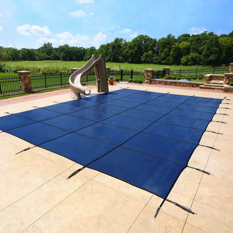 Arctic Armor Mesh Safety Cover – 18-Year Warranty, Blue, Concrete Deck Ready