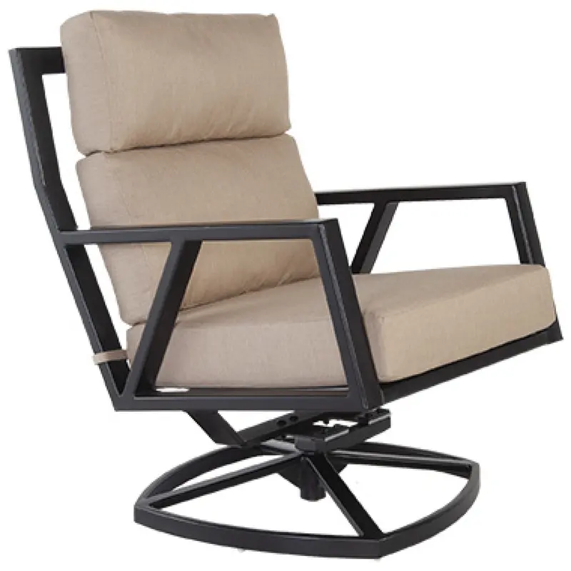 Aris Swivel Rocker Lounge Chair – Rotating Outdoor Recliner by OW Lee