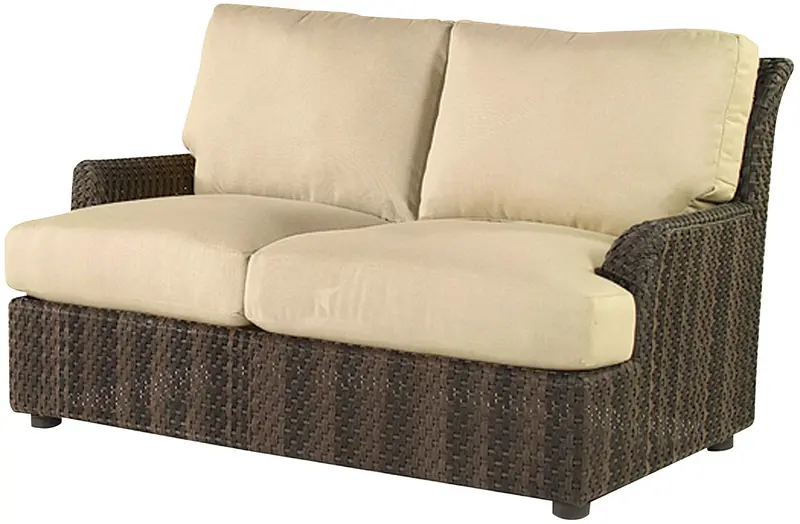 Aruba Two-Person Loveseat – Woodard Patio Seating Set