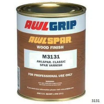 Awlspar Classic Marine Varnish for Wood Surfaces